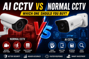 AI CCTV Camera vs Normal CCTV