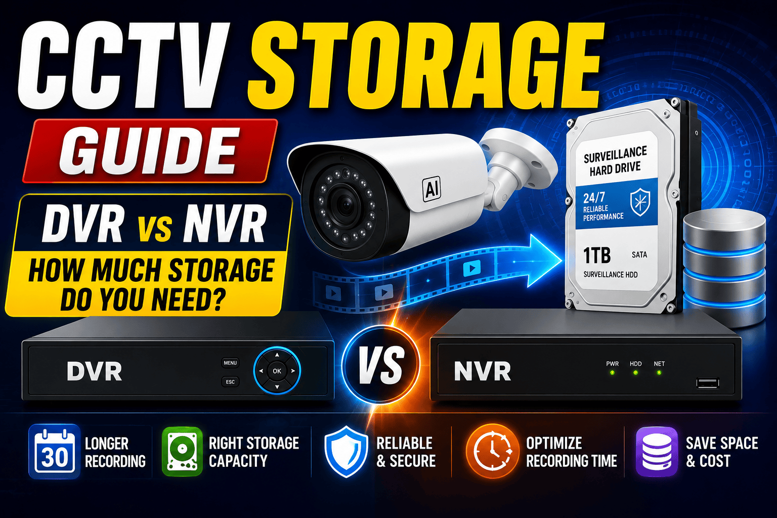 Complete DVR & NVR Storage Guide